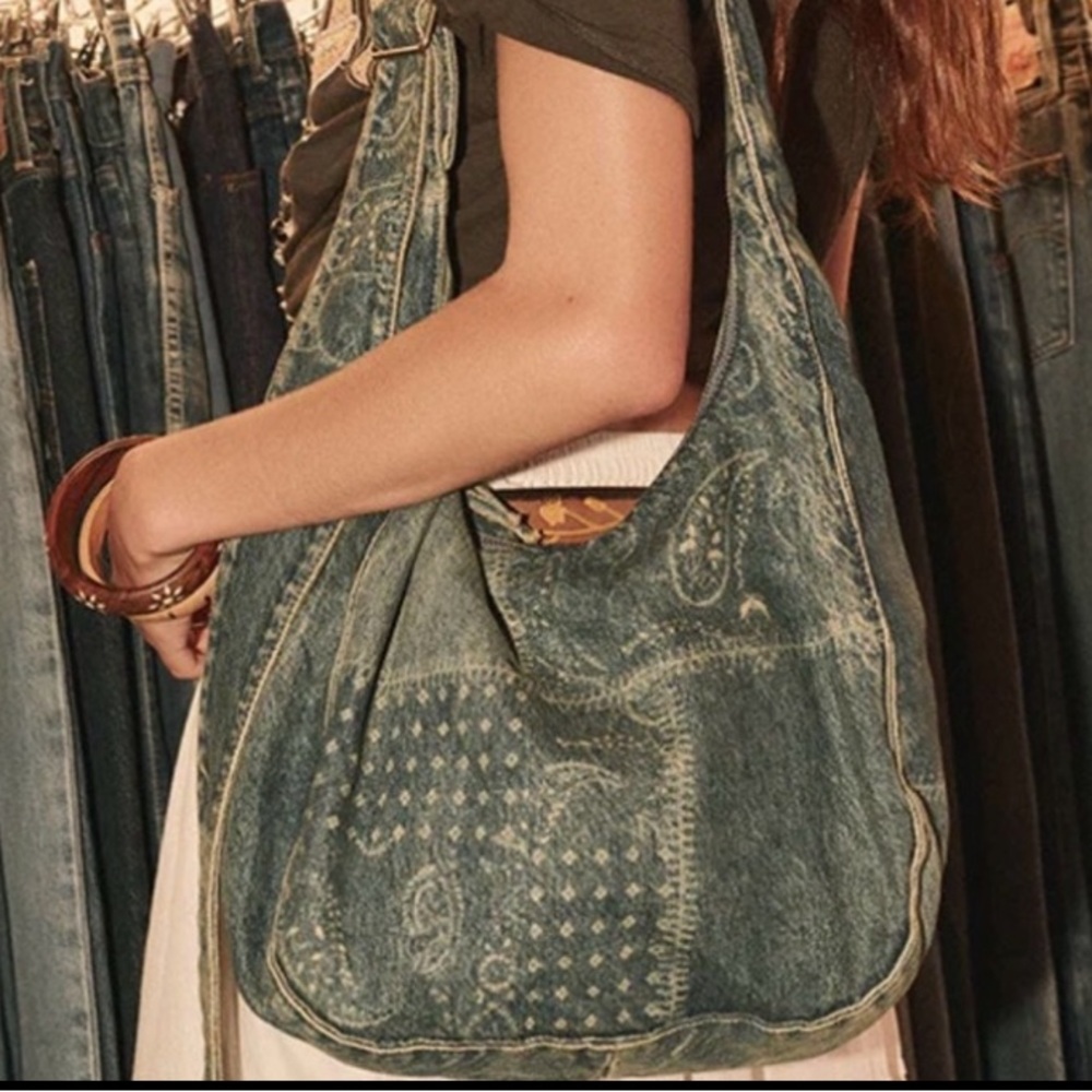 Road Trip Denim Bag - Picture 3 of 12